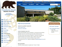 Tablet Screenshot of hbms.nmrsd.org